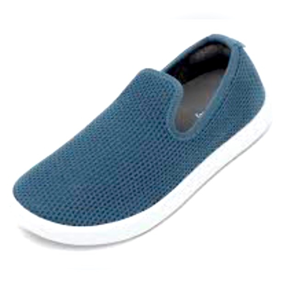 NEW Allbirds Tree Lounger Slip On Sneakers 9 Blue Casual Walking Shoes